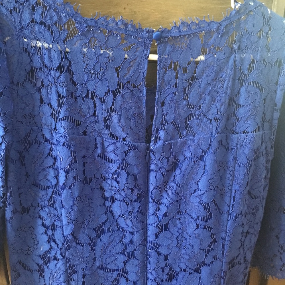 Eliza J lace fit and flare dress - Picture 3 of 3